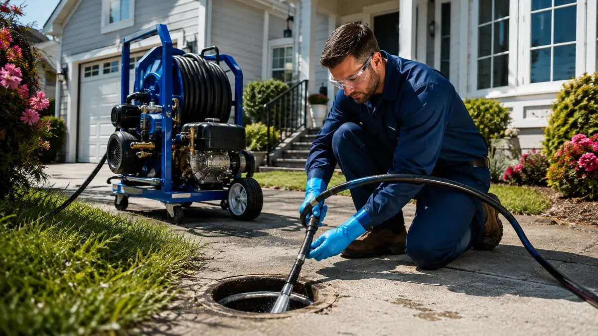 Residential Hydro Jet Drain Cleaning in Dana Point