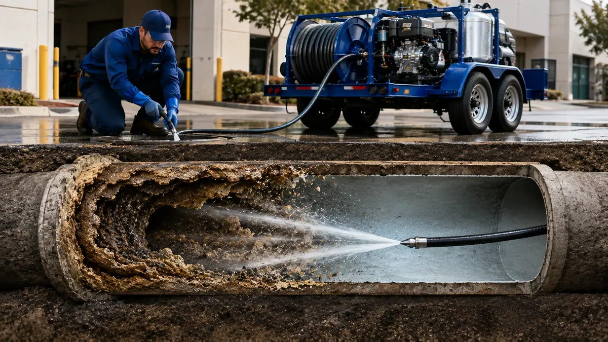 Sewer Pipe Descaling in Dana Point
